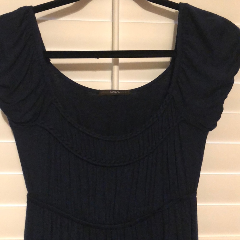 Navy blue dress